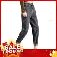 -Hàng nhập khẩu  Quần jean nữ BIG SIZE phom baggy phong cách hàn quốc hot trend dành cho người béo 3369 Liên hệ mua hàng