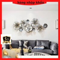 [ HÀNG NHẬP KHẨU ] Tranh Sắt Treo Tường Nghệ Thuật, Tranh Decor Trang Trí Hoa Mai trắng Mã 2025- kt 160*65cm