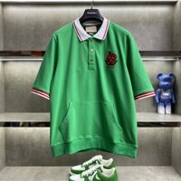 [ Hàng nhập QC ] Áo polo Gucci Apple logo thêu táo LA 1-1 on web