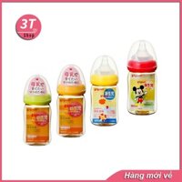 [ Hàng Nhật ] Bình sữa cổ rộng Pigeon 160ml_3T Shop