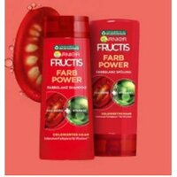[ Hàng Nội Địa ĐỨC ] Dầu gội, xả Garnier Fructic FARB POWER của Đức dành cho tóc nhộm