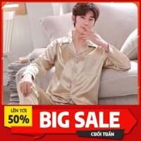 [ Hàng oder ] Đồ ngủ pijama Nam chất liệu Lụa [Hà Nội] [Free Ship99K] *