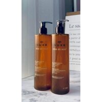 [ HÀNG PHÁP] SỮA TẮM VÀ SỮA RỬA MẶT TINH CHẤT  MẬT ONG NUXE CHAI 400ml chuyên cho da khô