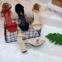 | Hàng Sẵn | [ẢNH THẬT] SANDAL NỮ MONA CAO 7CM THANH MẢNH - S900