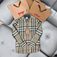 🔥 Hàng Sẵn Áo Sơ Mi Burberry Check Vintage - Kẻ Tartan Cao Cấp, Sang Trọng, Unisex Nam Nữ | Loại 1 🔥