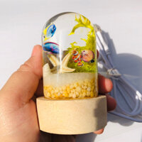 [ Hàng sẵn] Đèn ngủ handmade Decor bàn mô hình đại dương epoxy resin quà lưu niệm Lilande