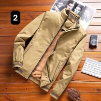 ( Hàng sẵn - giao ngay ) Áo khoác Kaki nam lót lông ( Quảng châu)