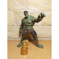 ( Hàng sẵn ) Mô hình Hulk + Găng tay vô cực 20cm Action  Figures cử động được