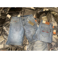 ( Hàng sẵn ) Quần jean nam ngắn G.uc.ci co giãn.