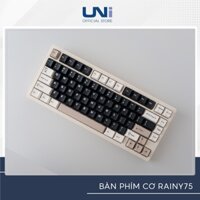 ( HÀNG SẴN RAINY 75 ) - Bàn phím cơ không dây RAINY75 - Layout 75%, Full Nhôm, Led RGB - UNI OFFICIAL STORE