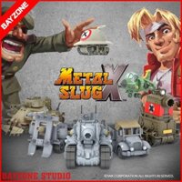 ( Hang siêu hot ) Mô hình xe tăng trong game huyền thoại rambo lùn ( metal slug ) ( chất )