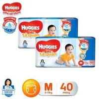 ( hàng tặng)Tã quần HUGGIES DRY PANTS BIG JUMBO M40 L36 XL32 XXL28{mẫu mới )