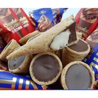 [ Hàng tết - Sale ] Combo 1000g Bánh Ốc quế socola/ bánh ốc quế nhân kem socola tan chảy giòn ngon