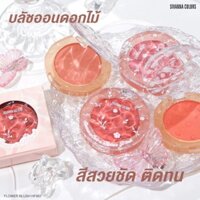 [ Hàng Thái Giá Rẻ ] Phấn Má Hồng SIVANNA COLORS Flower Blush HF597 Chính Hãng Thái Lan -𝐌𝐨𝐨𝐌𝐨𝐨-