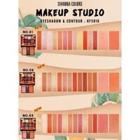 [ Hàng Thái Giá Rẻ ] Phấn Mắt 2 Tầng SIVANNA COLORS Eyeshadow & Contour HF5016 No.02 Chính Hãng Thái Lan -𝐌𝐨𝐨𝐌𝐨𝐨-