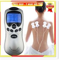[ Hàng Thái Lan ] -  Máy massage xung điện 4 miếng dán vật lý trị liệu mát xa châm cứu