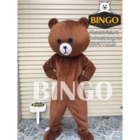 [ Hàng Tốt] Mascot Gấu Brown