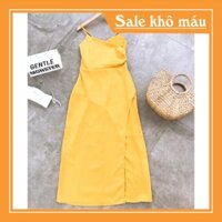 [ HÀNG TUYỂN CHỌN- ĐẸP XUẤT SẮC] ⚡️Đầm maxi 2 dây hở lưng xẻ chân