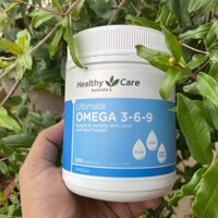 💚 (Hàng Úc) Date 09/2027 - Viên uống Healthy Care Ultimate Omega 3-6-9 200 viên, hỗ trợ tim mạch huyết áp