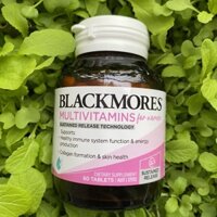 💚 (Hàng Úc) Date 12/2026 - Vitamin tổng hợp Blackmores Multivitamin For Women Sustained Release 60 viên dành cho nữ