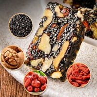 [ Hàng về ] Combo 1000g Bánh óc chó mè đen táo đỏ/Bánh Mè Đen Dinh Dưỡng Siêu Hạt Mè Đen, Táo Đỏ, Óc Chó, Kỷ Tử