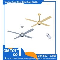 ( Hàng_Chính hãng) Quạt trần Panasonic F-56MZG-S màu bạc, ti 50cm,, 4 cánh; F-56MZG-GO màu vàng ánh kim, ti 50cm