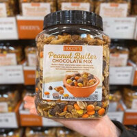 🍫🥜 HẠT, BÁNH & SOCOLA BƠ ĐẬU PHỘNG MIX TỔNG HỢP CÁC LOẠI CỦA MỸ HOODY’S PEANUT BUTTER CHOCOLATE MIX HỘP 1.24KG U.S.A🛬🗽🇺🇸