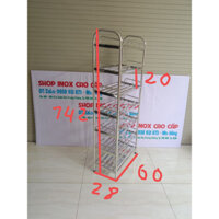 ( HCM ) - Kệ Dép Hộp INOX Cao Cấp 7 Tầng -  Kệ Dép INOX  Hàng Đặt - Mã KD077 – HĐ - tr1 -