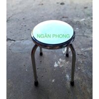 [ HCM ] GHẾ NGỒI INOX 201 DÀY NẶNG 3,4kg KHÔNG ĐÔN CÁT XI MĂNG