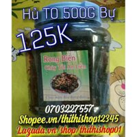 [ HCM] HỦ TO 500G RONG BIỂN CHÁY TỎI - CHAY MẶN ĐỀU DÙNG ĐƯỢC siêu ngon, rẻ, chất lượng(dạo/ăn vặt/ăn liền/combo/nhà làm