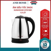 ( HCM - SHIP 2H ) Ấm đun nước siêu tốc 1.8L HTD1081 SUNHOUSE bình đun nước siêu tốc an toàn với sức khoẻ