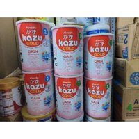 [ HCM ] Sữa bột KAZU GAIN GOLD số 0+, 1+, 2+ lon 810g