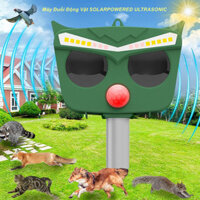 💘 HCM 💘 Thiết Bị Xua Đuổi Động Vật SOLARPOWERED ULTRASONIC Với 5 Cường Độ Siêu Âm