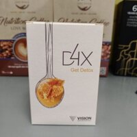 [ HCM ] thực phẩm bảo vệ sức khỏe D4X Detox vision giúp tăng sức đề kháng. 1 hộp 10 gói.