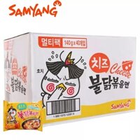 [ HCM ] Thùng Mì Gà Cay Phô Mai Hàn Quốc Samyang 140g ( Thùng 40gói )