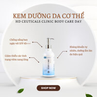 💗  HD DERMA HD CEUTICALS CLINIC BODY CARE DAY – KEM DƯỠNG DA CHỐNG NẮNG CƠ THỂ BAN NGÀY SPF 45+++   💗