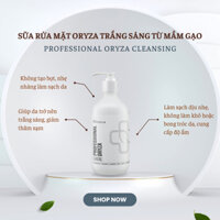 💗 HD DERMA PROFESSIONAL ORYZA CLEANSING – SỮA RỬA MẶT ORYZA TRẮNG SÁNG TỪ MẦM GẠO 500ML 💗