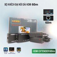 . HDMI EXTENDER 60M 4K  BỘ NỐI DÀI HDMI BẰNG DÂY LAN