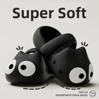 🔥 hè cho nữ 🔥 dép bánh mì Dép Thời Trang Đơn Giản Cho Nữ dép bánh mì cute Dép đi trong nhà chống Màu sắc đa dạng Đẹp eva có hàng sẵn Thoải mái ✶Mèo Mắt Lớn Dép Dễ Thương Cảm Giác Trên Dung EVA Baotou Chống Va Chạm Đế Dày Trái Tim Nữ Tính Mặc Ở Nhà Dép Đ