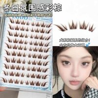 🔥 hiệu ứng mắt to hơn 🔥 mi giả có keo sẵn mi tự dính mi giả keo sẵn mi giả tặng keo có hàng sẵn Mô phỏng tự nhiên kiểu lông mi giả tự dính không cần keo mi không cần keo ❖Fox Friends Không Keo Dán Chó Cáo Màu Nâu Lông Mi Giả Dày Cáo Caramel Đen Nâu Truy