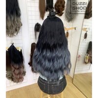 [ Hình thật ] Tóc Kẹp U Ombre Dợn Mì