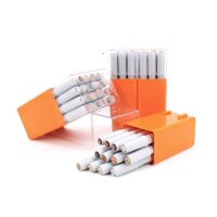 [ HKUK ] Set Marker màu da Marvy Uchida Marker Le Plume ( Permanent ) Set da / Skin 12 màu