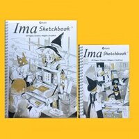 [ HKUK ] Sổ vẽ chì Nabii Ima Sketchbook Sketch Book cream paper