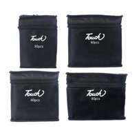 [ HKUK ] Túi vải đen đựng màu marker , màu dạ , màu touchliit set 40 60 80 màu