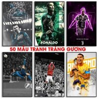 [ HN] Tranh Ronaldo, Tranh bóng đá treo tường, CR7, Real Madrid, Juventus, MU, Cristiano Ronaldo D01