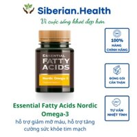 [ Hỗ trợ tim mạch ] Thực phẩm bảo vệ sức khỏe Essential Fatty Acids Nordic Omega-3 – 30 viên/lọ