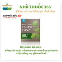 [ Hỗ trợ trí nhớ] Thực phẩm bảo vệ sức khỏe Essential Botanics Ginkgo & Baikal skullcap – 30 viên - Date T5/2023