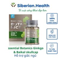 [ Hỗ trợ trí nhớ] Thực phẩm bảo vệ sức khỏe Essential Botanics Ginkgo & Baikal skullcap – 30 viên - Date T8/2023