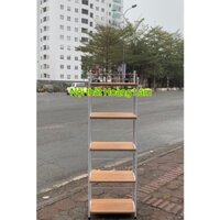 ( HOẢ TỐC 1 GIỜ) Kệ sách sắt đa năng 5 tầng dài 50 cm