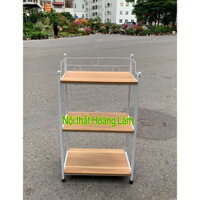 ( HOẢ TỐC 1 GIỜ) Kệ sách sắt đa năng 3 tầng dài 50cm